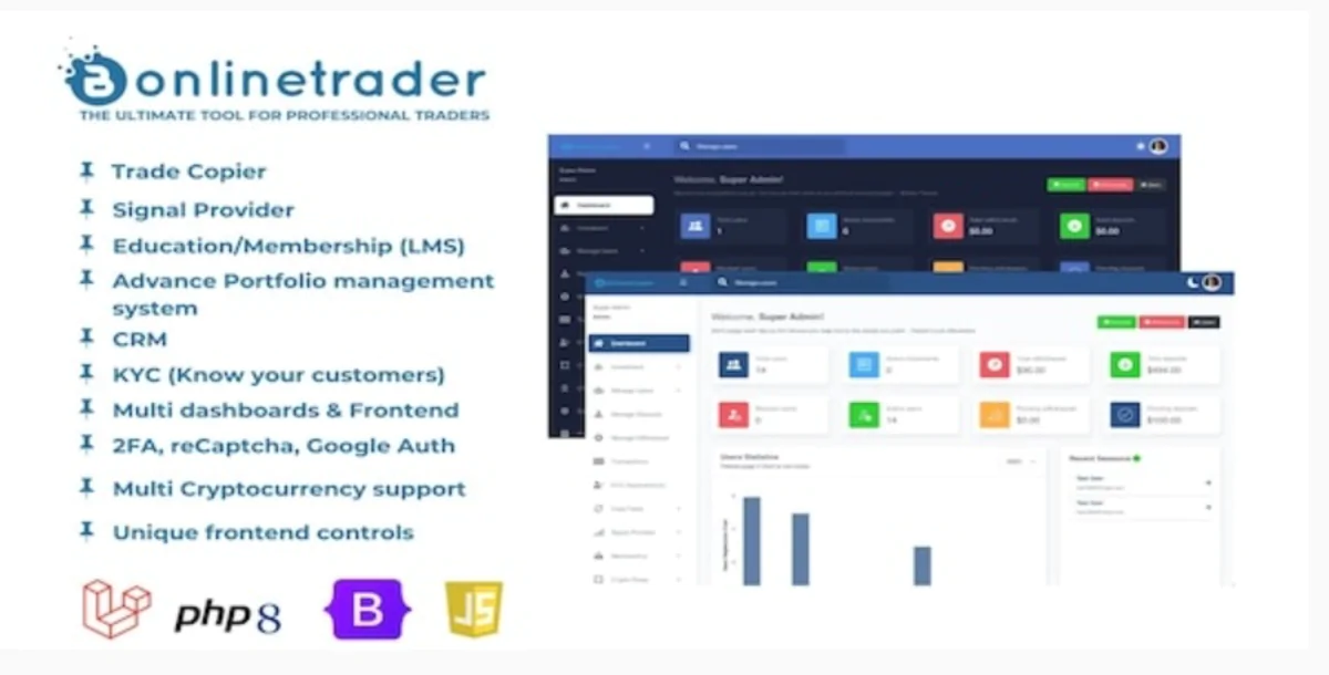 Onlinetrader - Forex Signal Service and Investment Management Solution